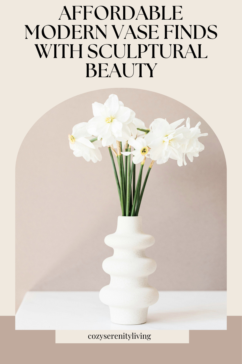 Affordable Modern Vase Finds with Sculptural Beauty

Discover affordable modern vase finds that double as sculptural decor and elevate your home with soft, neutral elegance. These ceramic statement vases with ribbed, curved, and organic silhouettes create beautiful styling moments on shelves, consoles, coffee tables, and dining areas. Perfect for dried florals, fresh flowers, or minimalist arrangements, they add texture, warmth, and timeless character to any space. Ideal for living room decor, bedroom accents, entryway styling, and aesthetic shelf decor. modern ceramic vases, sculptural vase decor, neutral home accessories, ribbed vase texture, organic modern styling, minimalist vase ideas, shelf styling decor, coffee table accents, console table decor, matte ceramic vase, timeless home decor finds, affordable interior styling 

 

#LTKdayinmylife #LTKHome #LTKSaleAlert