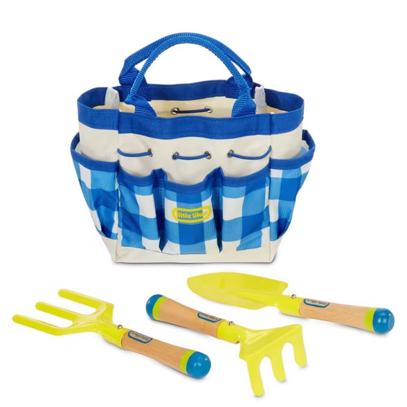 Little Tikes Growing Garden Lightweight & Durable Metal Gardening Hand Tools & Bag for Kids' | Target