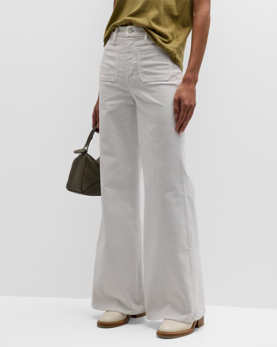 MOTHER The Patch Pocket Roller Skimp Jeans | Neiman Marcus