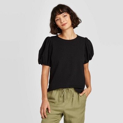 Women's Puff Short Sleeve T-Shirt - A New Day™ | Target