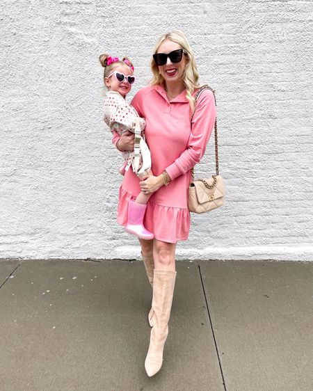 Valentine’s Day outfit, old navy, heart dress, toddler girl outfit, mommy and me, pink sweatshirt dress, time and tru 

#LTKunder50 #LTKkids #LTKstyletip