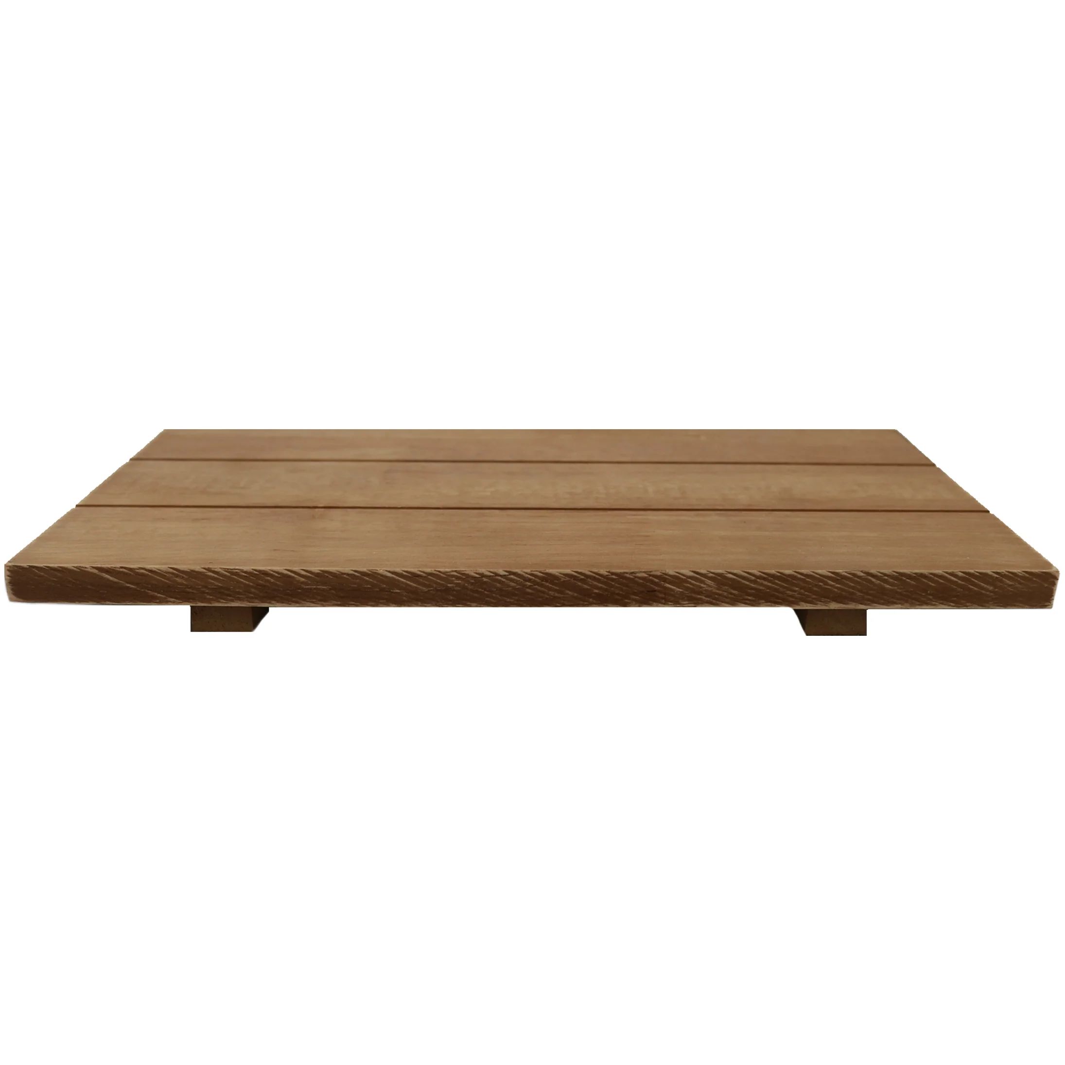 Natural Rectangular Wood Tray | Sweet Water Decor, LLC
