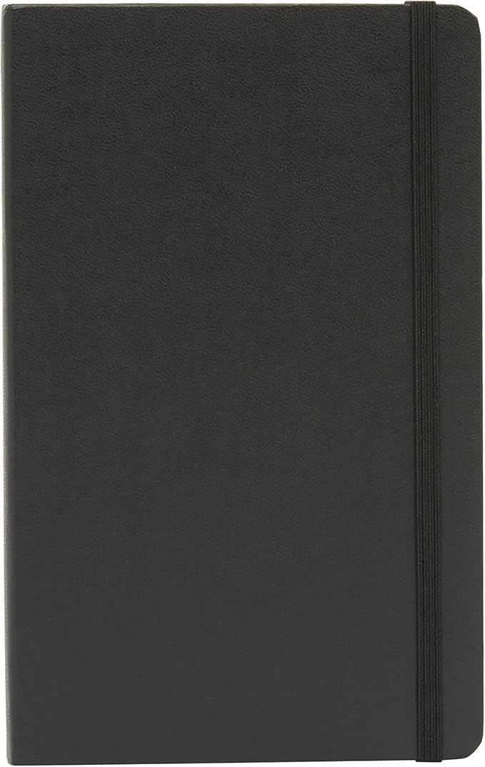 Amazon Basics Classic Notebook, 240 Pages, Hardcover - 5 x 8.25-Inch, Line Ruled Pages | Amazon (US)