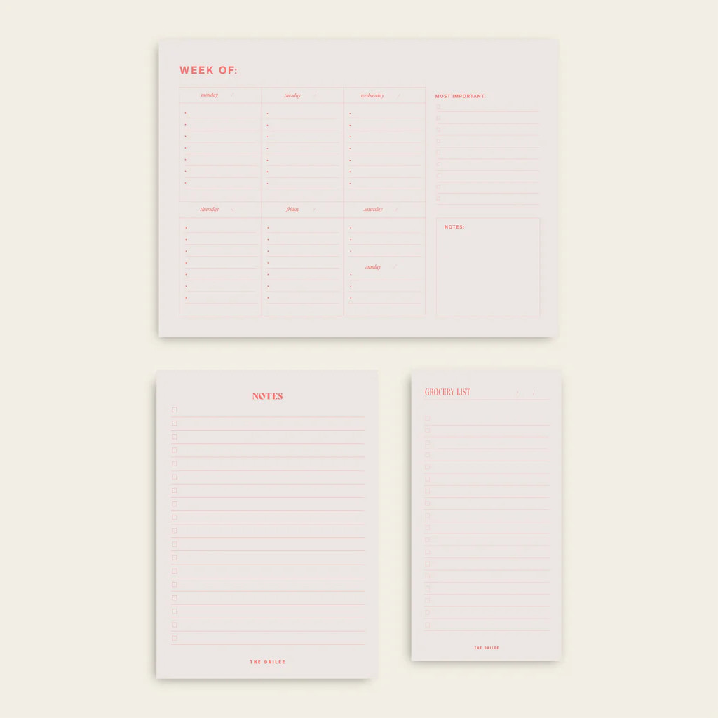 Write & Remember Bundle - Pink | The Dailee