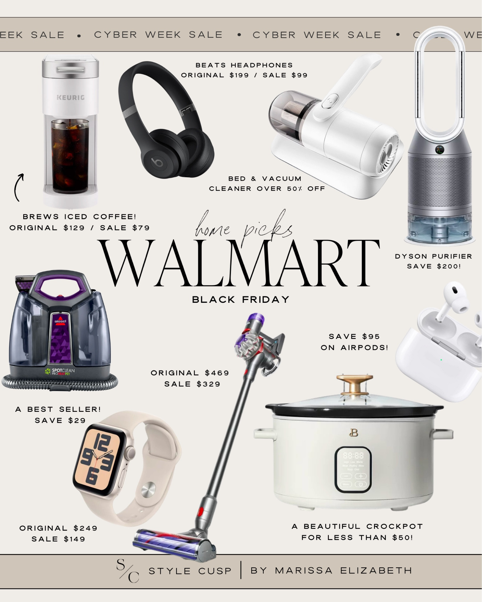Walmart Black Friday Sales!!!

Tech gift, tech sale, home gift, home sale, fitness sale, home cleaning gift idea, AirPods sale 

#LTKSaleAlert #LTKCyberWeek #LTKHome