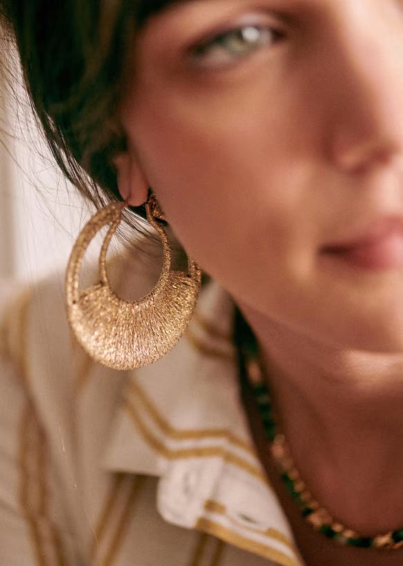 Amany Hoop Earrings | Sezane Paris