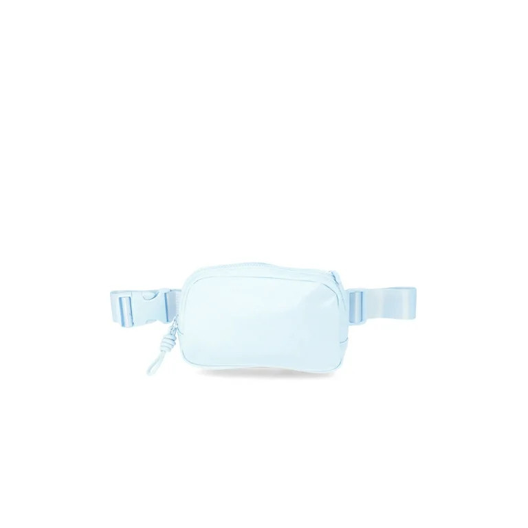 No Boundaries Hands Free Fanny Pack, Icy Blue, Women’s | Walmart (US)