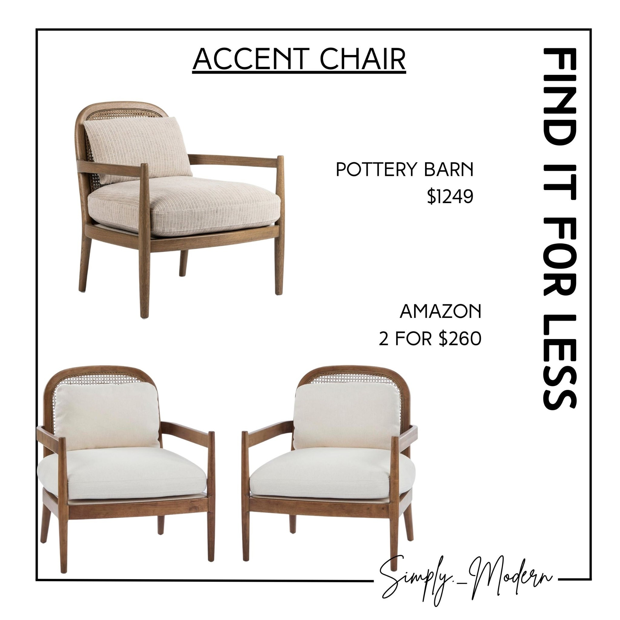 Find it for less- accent chair

#LTKHome