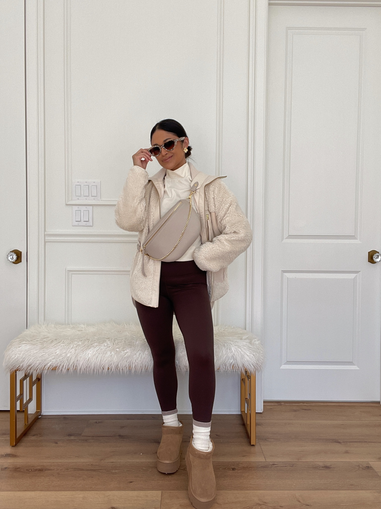 I snagged these cozy platform boots on @amazon for only $49! 
For size reference: I’m wearing a small in the all of these @varley pieces! Also, these exact @krewe sunglasses are on sale for only a short time!
#varley #fallstyle #fallfashion #giginewyork 

#LTKShoeCrush #LTKItBag #LTKSeasonal