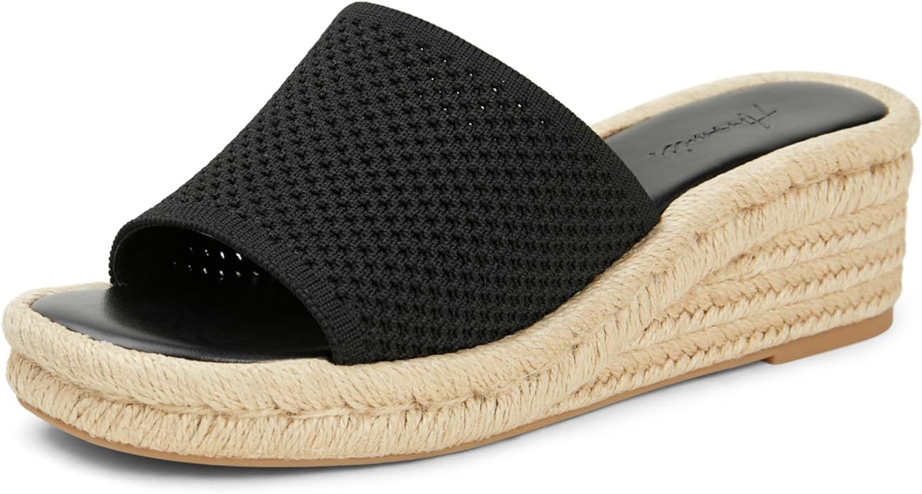 Arromic Women's Espadrilles Wedge Platform Sandals Comfortable Slip On Slide Sandals for Women Su... | Amazon (US)