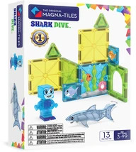 The Original MAGNA-TILES® Shark Dive 13-Piece Magnetic Construction Set MAGNA-TILES Author | Barnes & Noble