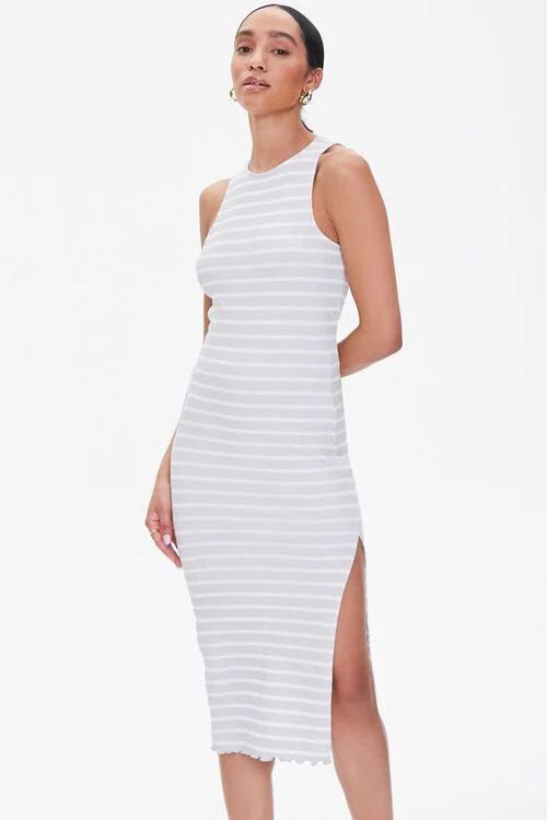 Striped Midi Tank Dress | Forever 21 (US)