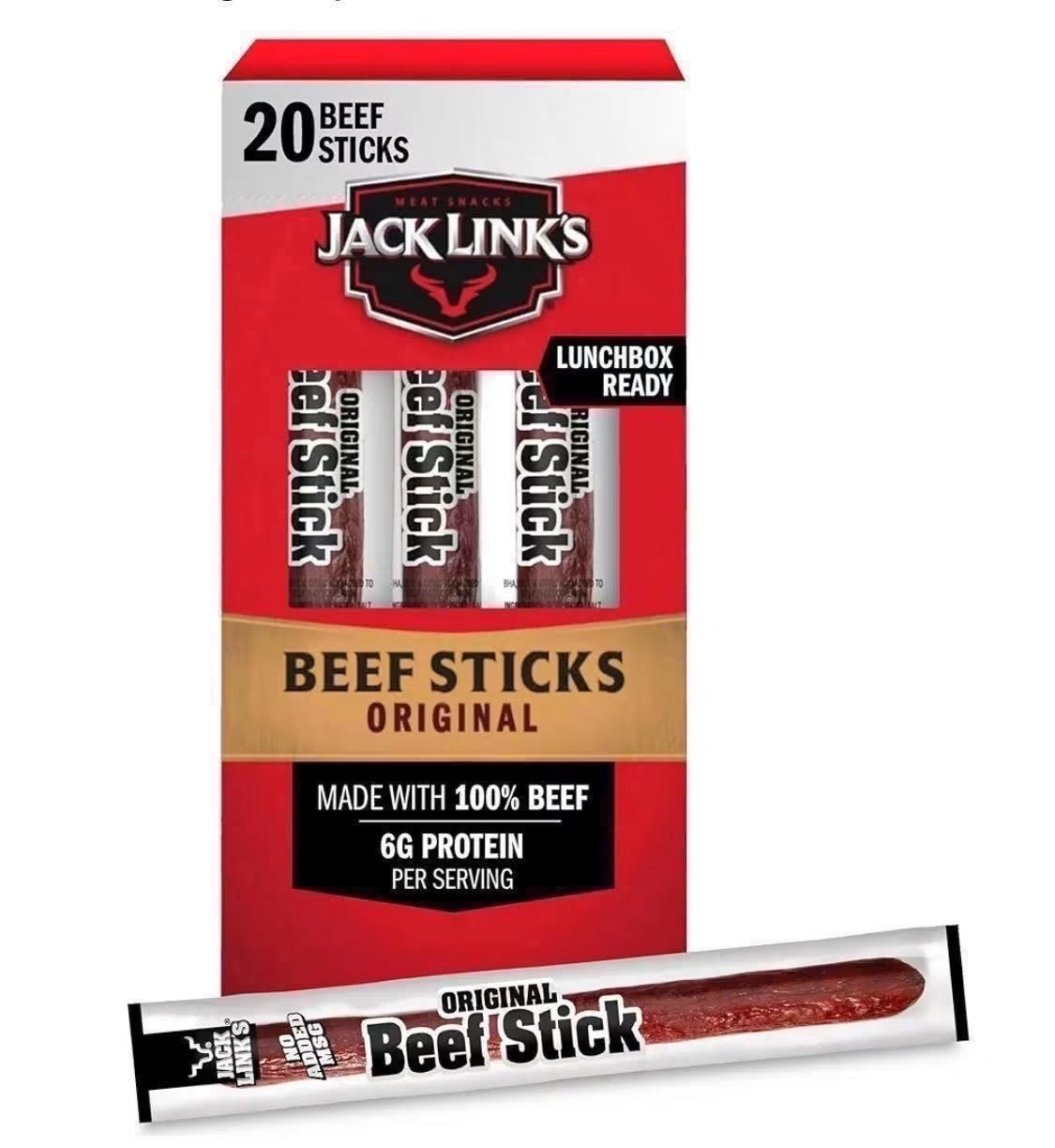 Jack Link’s Beef Sticks are a favorite in my household, and the 20 pack is down to only $13.98 today at Amazon today, which is an EXCELLENT price for these! Great deal for these sticks that are perfect for snacking, taking on the go, or putting in lunches - also love that they’re made in WI!

#LTKSaleAlert #LTKfoodie #LTKHome