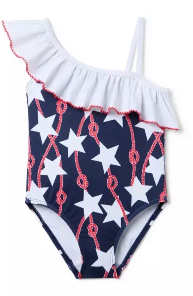 Toddler and girl swim - ON SALE; the cutest Fourth of July suit


#toddlergirl #fourthofjuly #july4th #under15 #budgetfriendly @Janie and Jack  
#girlsswim #girls
#LTKSeasonal #LTKKids #LTKActive