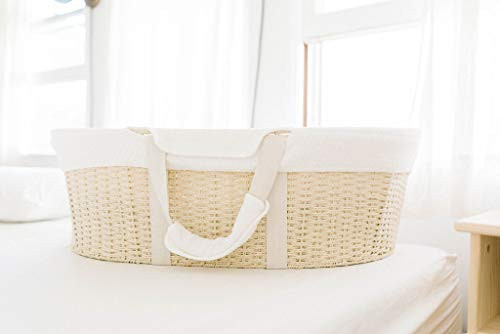 Baby Moses Basket Infant Lounger with Waterproof Bedding | Baby Lounger Baby Nest Co-Sleeping, Organ | Amazon (US)