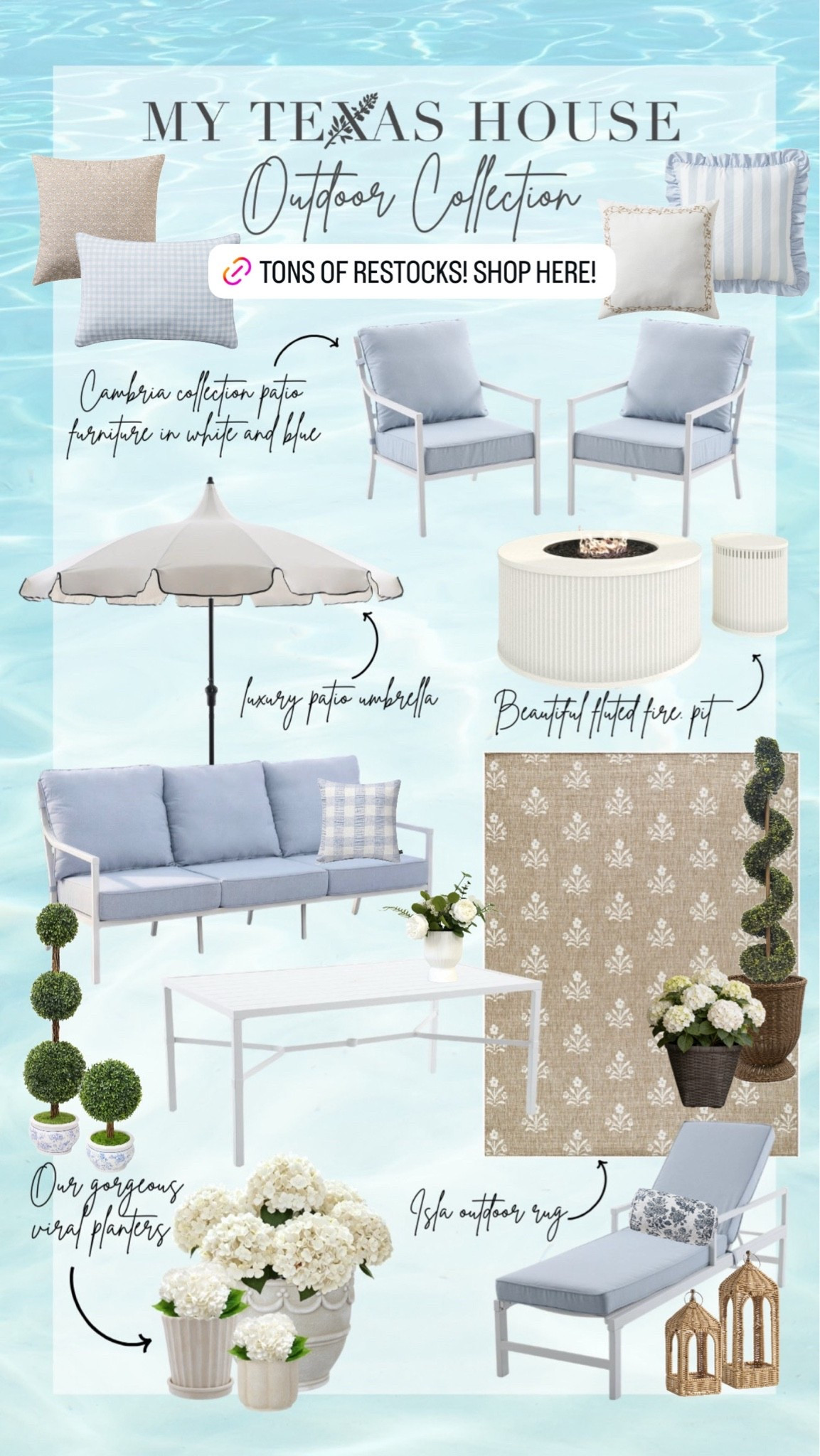 We know fall is on everyone’s minds, but there are still some summer patio  days ahead! 👀 Our stunning Isla rug has been restocked too!

#LTKSeasonal #LTKHome