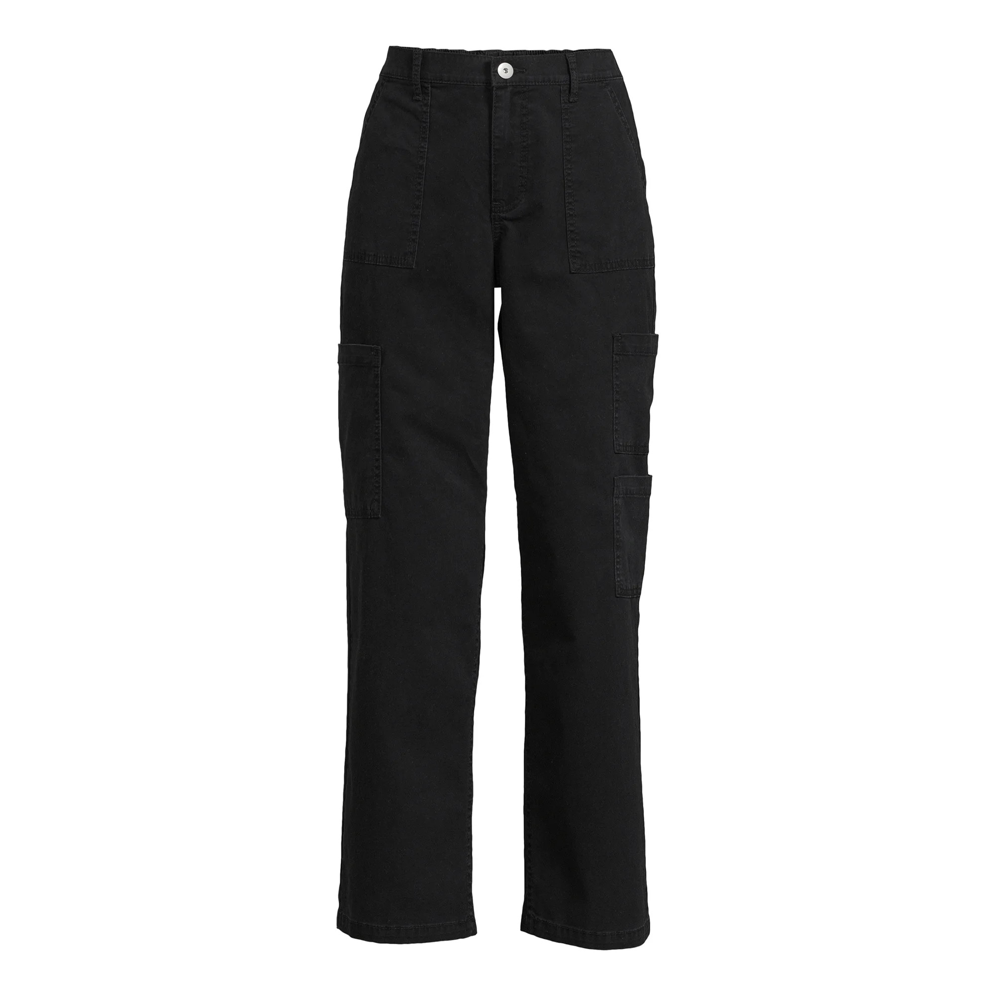 No Boundaries Juniors' Wide Leg Cargo Jeans, Sizes XS-XXXL - Walmart.com | Walmart (US)