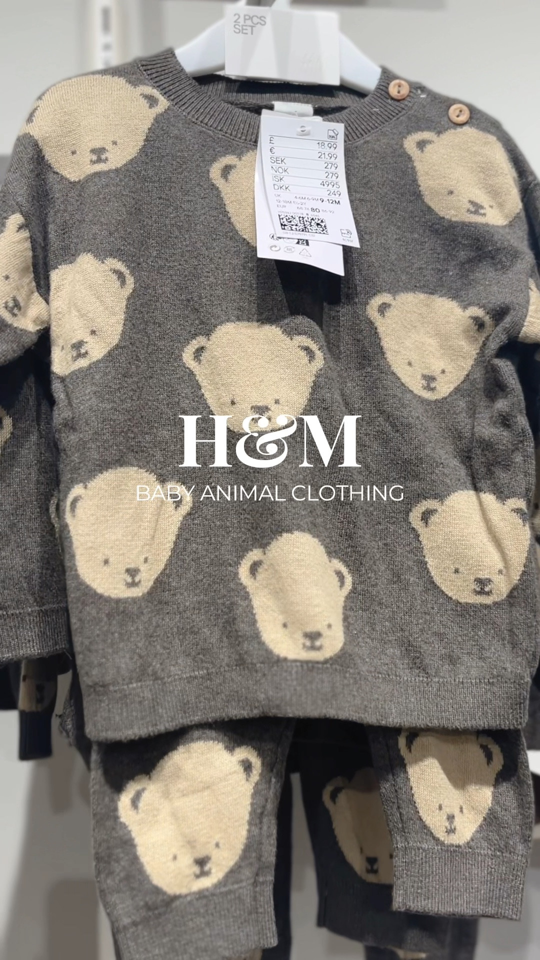 H&M, baby clothes, baby animal, bear outfit, newborn clothes 

#LTKkids #LTKeurope #LTKbaby