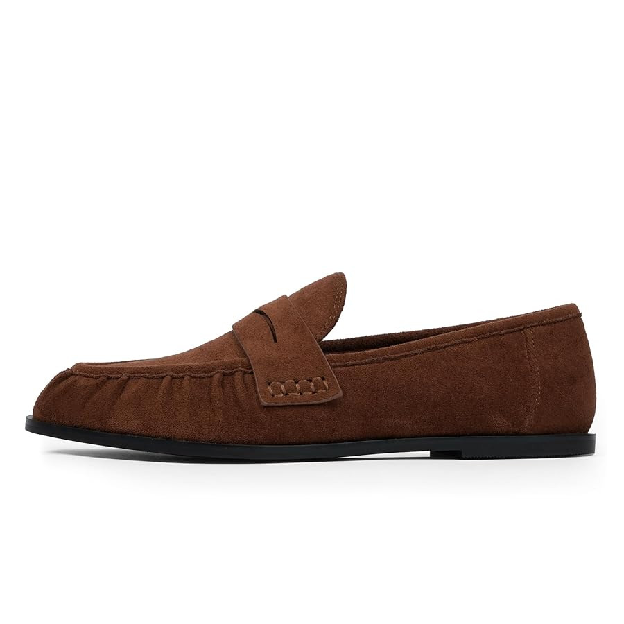 Penny Loafers for Women Flats Shoes Women Dressy Comfortable Moccasins Womens Slip on Loafers Sho... | Amazon (US)