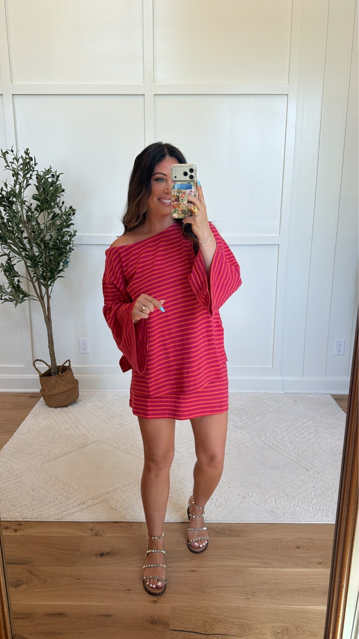 Summer statement piece ❤️‍🔥 This red striped moment is giving vacation dinners, girls’ night, and all the compliments 😍 Paired it with studded sandals for the easiest throw-on-and-go look!

 #LTKStyle #LTKFashion #SummerStyle #VacationOutfit #DateNightLook #AmazonFashion #OOTD #SummerOutfit #ResortWear #FashionFinds

#LTKdayinmylife #LTKootd #LTKmomlife
