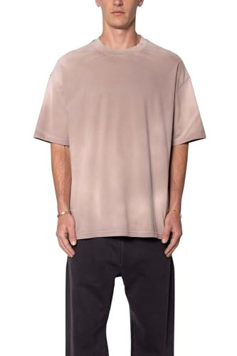 mnml Men's Faded Every Day II Tee - Washed Mauve, S | Amazon (US)