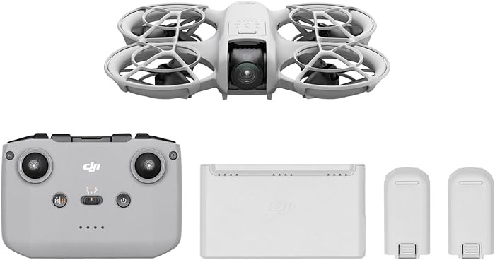 DJI Neo Fly More Combo, Mini Drone with 4K UHD Camera for Adults, 135g Self Flying Drone that Fol... | Amazon (UK)