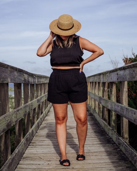 an effortless + easy $37two piece set for every day casual wear — in a size L. 

Matching set, Amazon, Amazon fashion, short set, beachwear, vacation style 

#LTKunder50 #LTKFind
