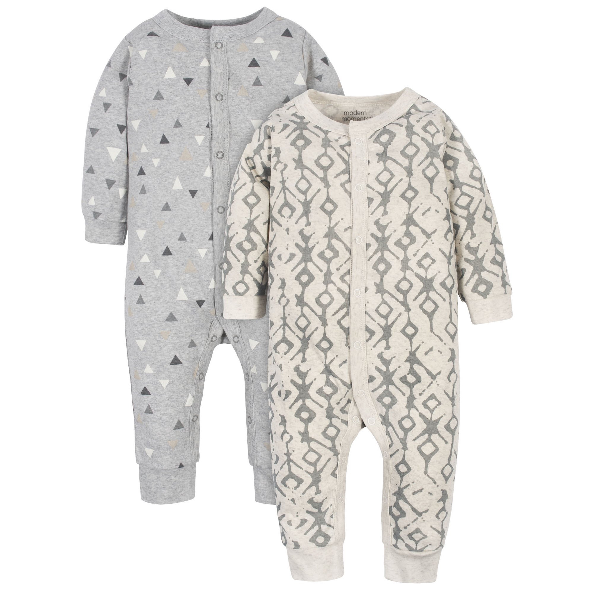 Modern Moments by Gerber Baby Boy Coveralls, 2-Pack | Walmart (US)
