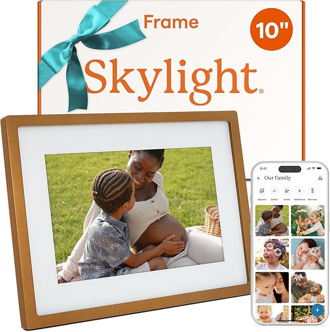 Digital Picture Frame - WiFi Enabled with Load from Phone Capability, Touch Screen Digital Photo ... | Amazon (US)