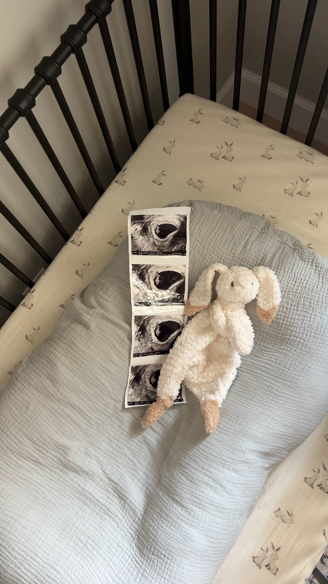 I can’t get over this crib sheet! #nursery #reveal #newborn #baby 

#LTKVideo #LTKhome #LTKbaby