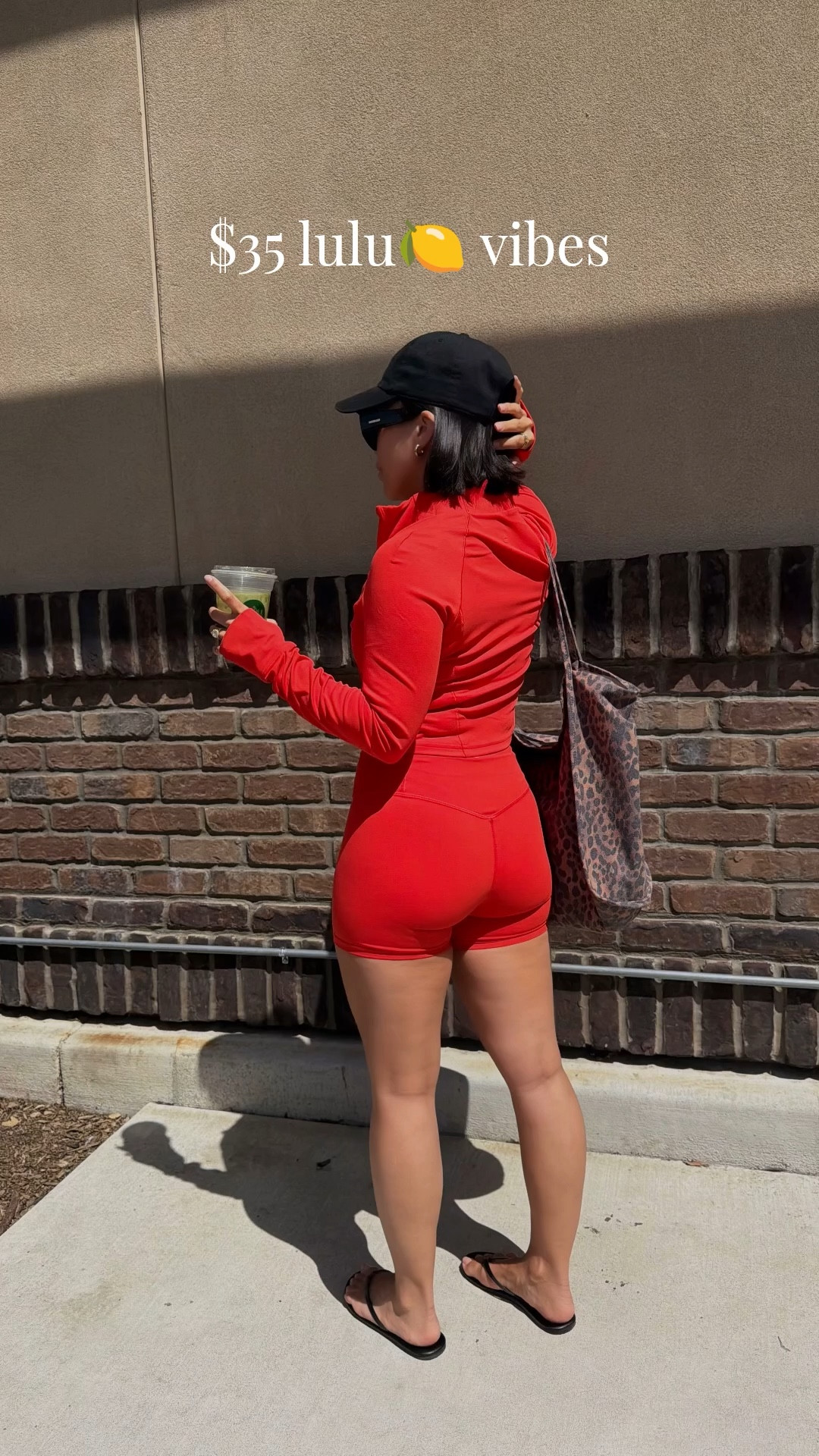 This set is so cute and the color is perfection!! I’m wearing a size small top and extra small bottoms. ￼

#LTKActive #LTKootd #LTKPetite