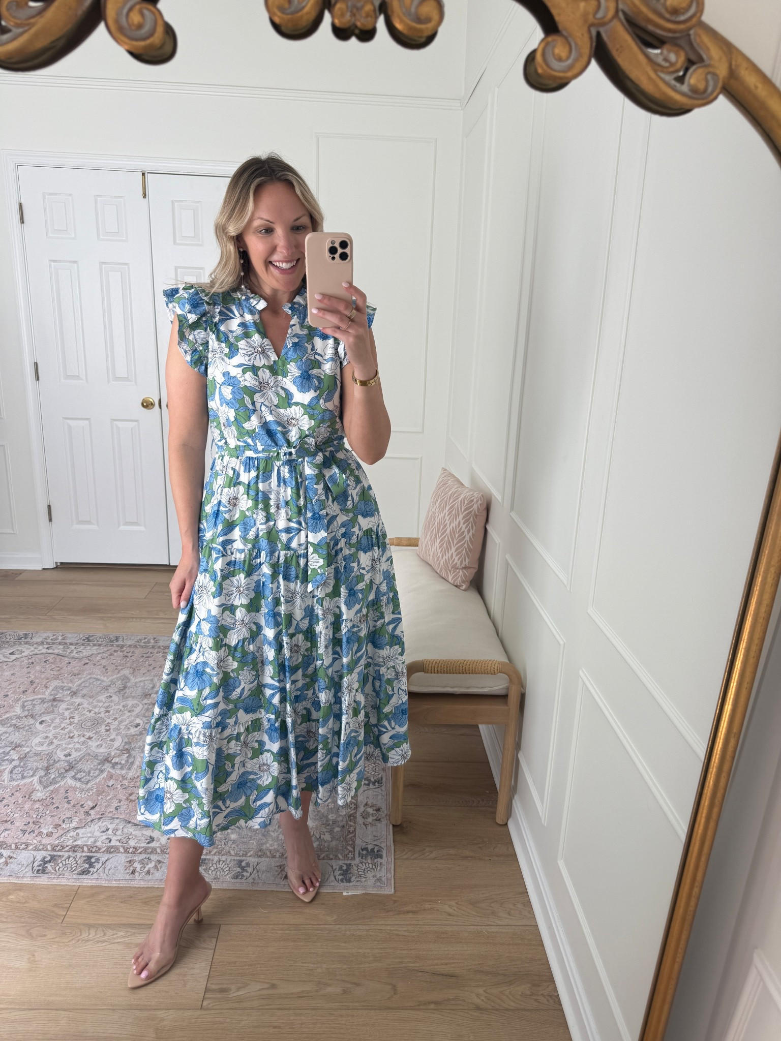 Easter dress - spring occasion dress - wearing a med 

#LTKMidsize #LTKSeasonal