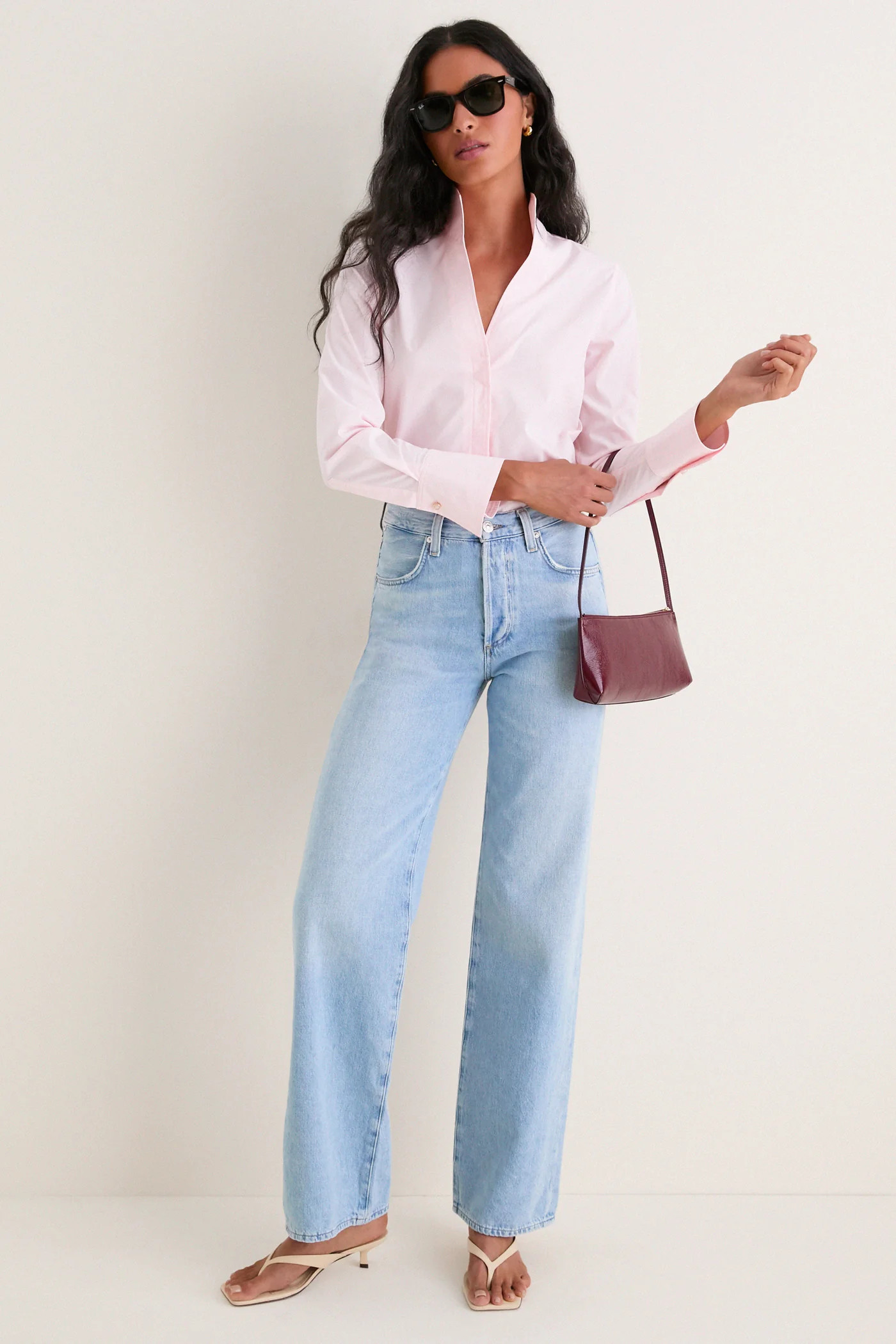 Light Pink Bessette Button Down | Tuckernuck (US)