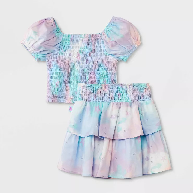 Toddler Girls' Disney Little Mermaid Top and Bottom Set | Target