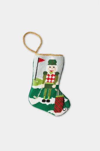 Christmas Birdie Golfing Nutcracker | Bauble Stockings
