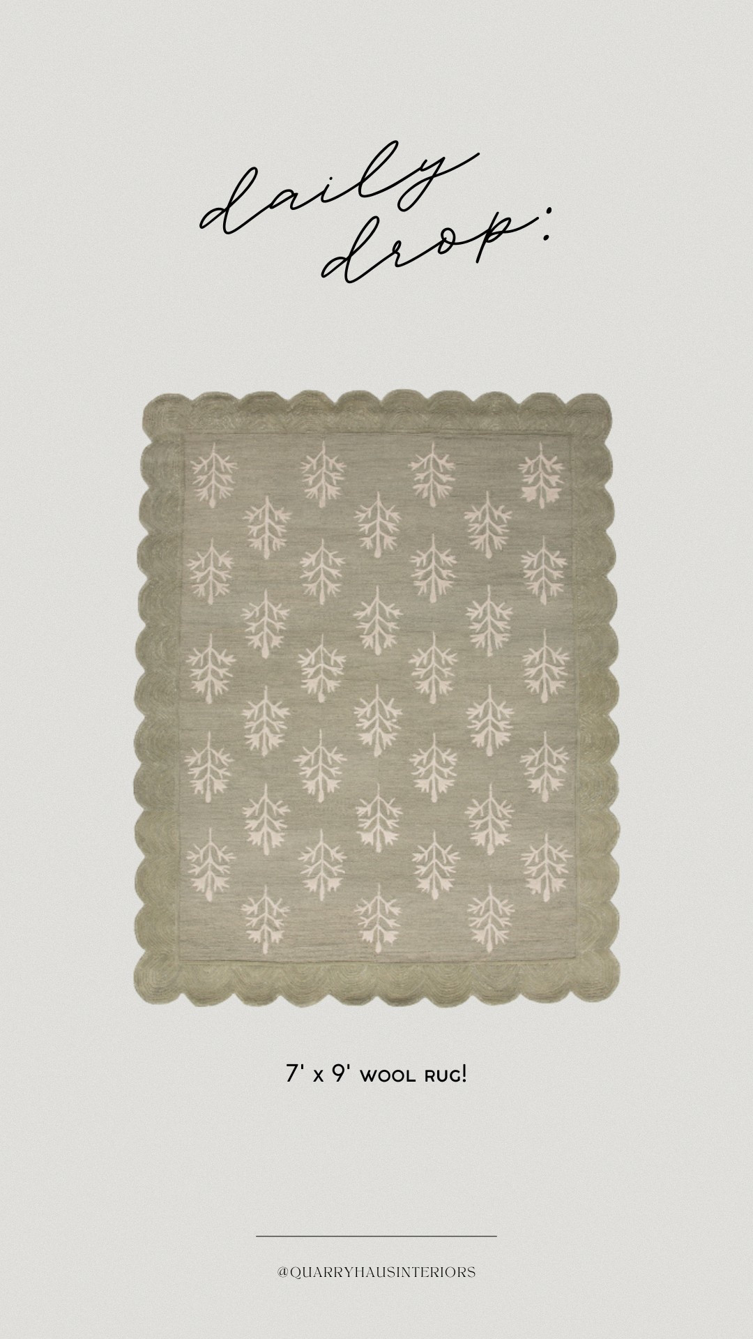 I love the floral details on this green wool area rug! Available now at TJ Maxx, but it probably won’t last long 😅

#LTKSaleAlert #LTKHome
