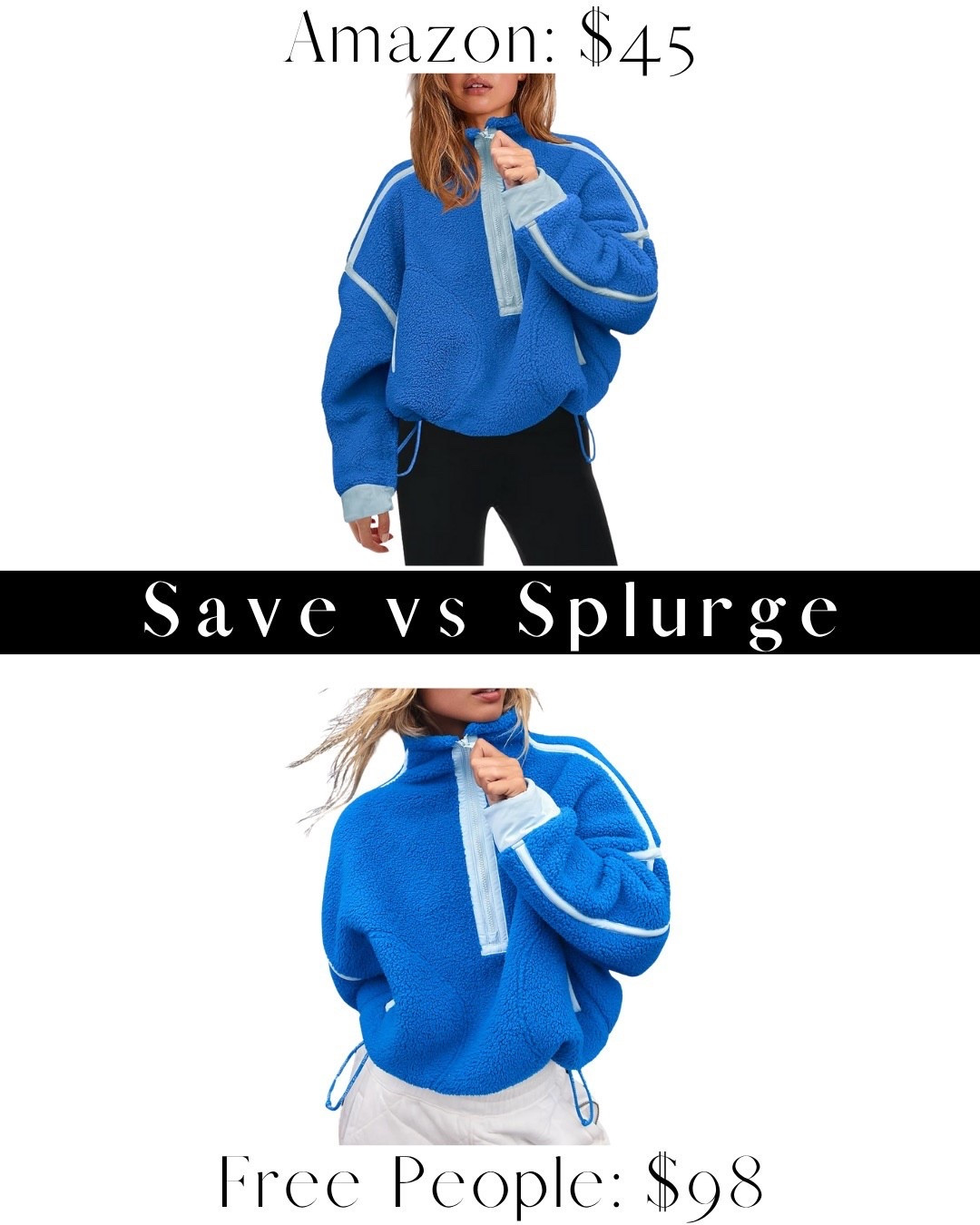 This Sherpa pullover is such a great alternative to the free people version!! 

#LTKSaleAlert #LTKActive #LTKFindsUnder50