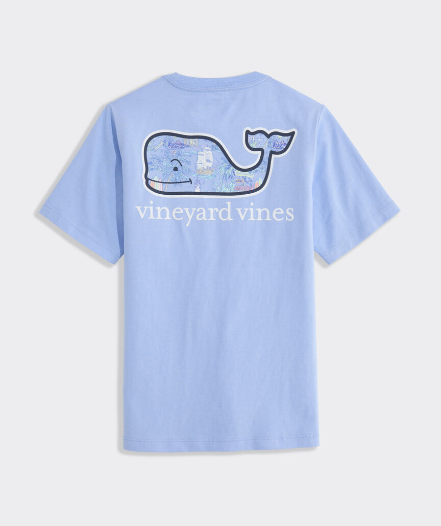 Boys' FL Keys Whale Short-Sleeve Pocket Tee | vineyard vines