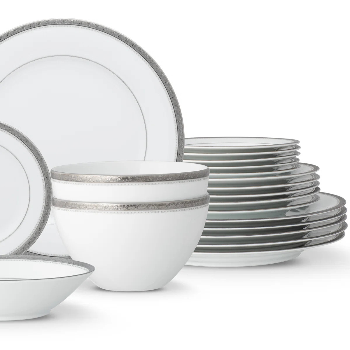 Noritake Charlotta 30-Piece Dinnerware Set, Service For 6 | Wayfair North America