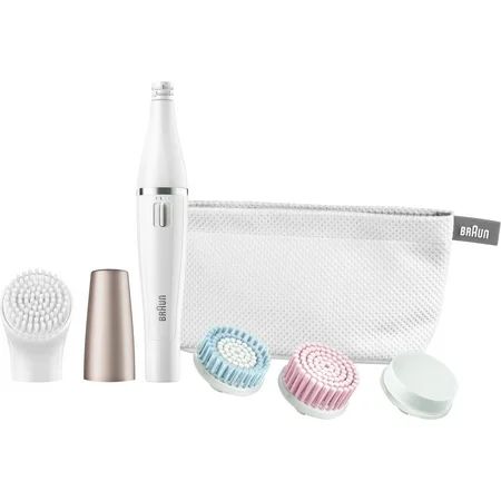 Braun 851 FaceSpa Mini-Facial Epilator with 4 Facial Cleansing Brushes | Walmart (US)
