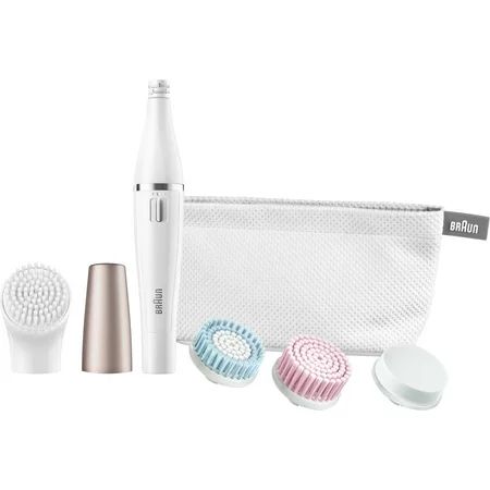 Braun 851 FaceSpa Mini-Facial Epilator with 4 Facial Cleansing Brushes | Walmart (US)