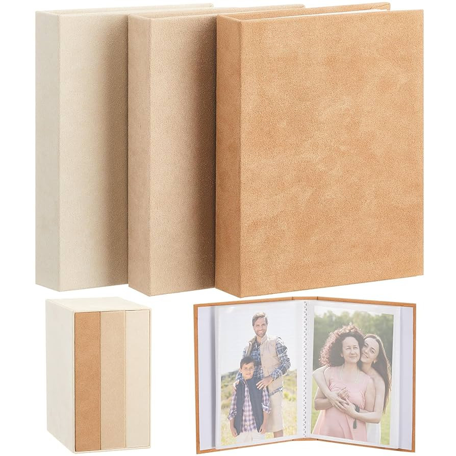 Marsui 3 Pack 4x6 Small Photo Album Holds 156 Pictures Mini 4x6 Photo Book Small Album Book for P... | Amazon (US)