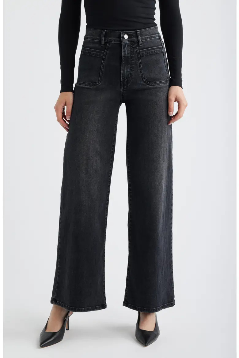 Le Slim Palazzo Modernist Wide Leg Jeans (Women) | Nordstrom | Nordstrom