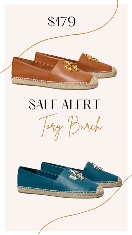 Espadrilles are the perfect show for spring and summer and these classic espadrilles by Tory Burch are on sale!

#LTKstyletip #LTKsalealert #LTKshoecrush