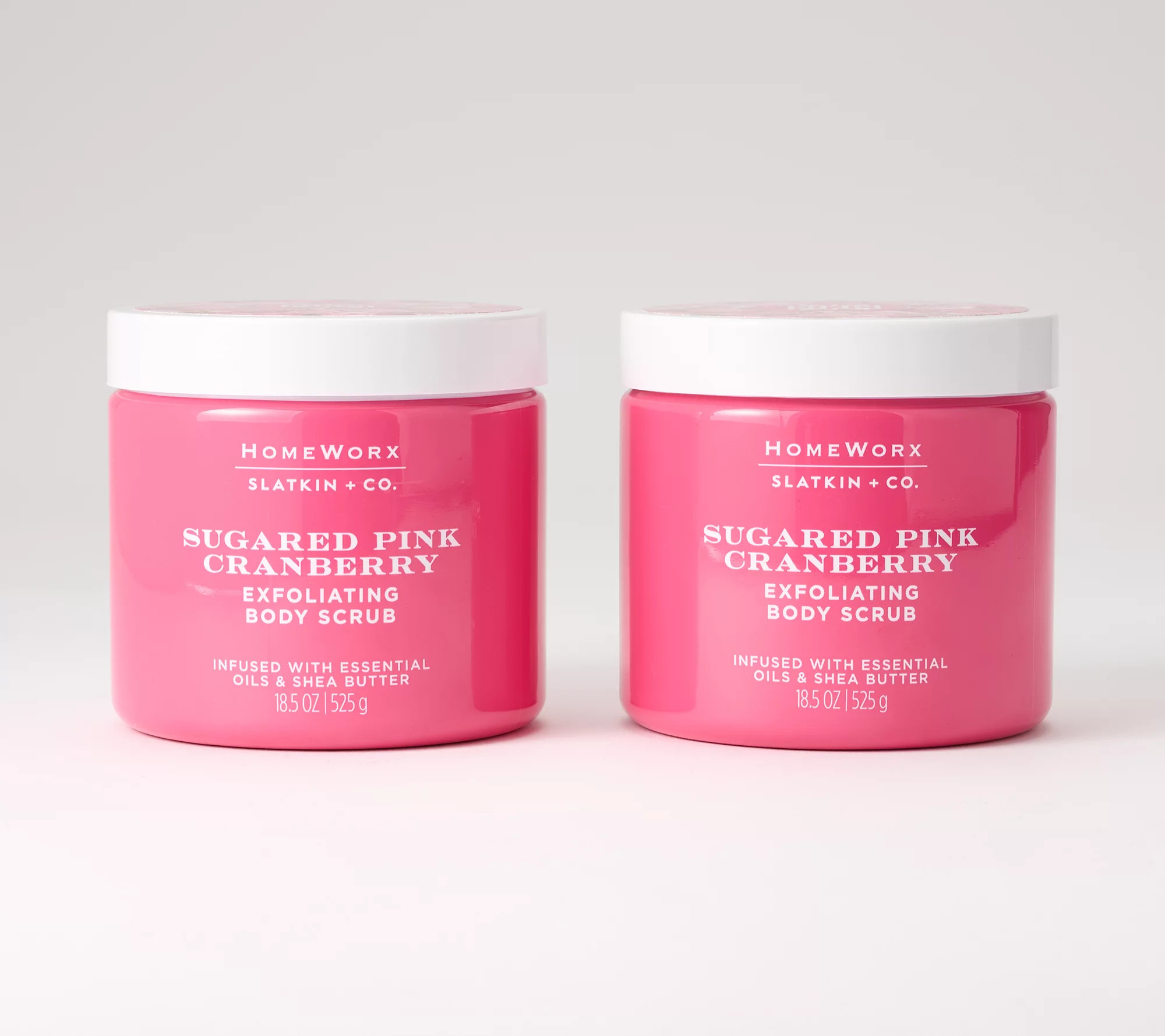 HomeWorx by Slatkin + Co. Sparkle and Joy Body Scrubs Duo | QVC