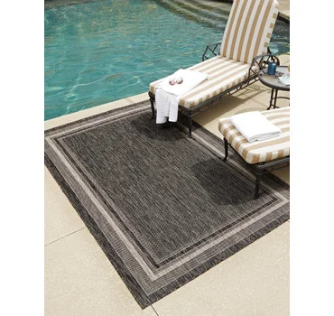 4' x 6' Outdoor Border Indoor / Outdoor Rug | Rugs.com