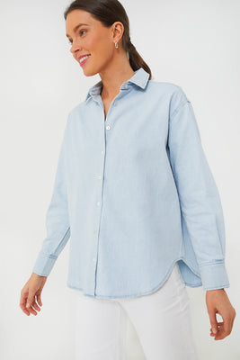 Light Wash Denim Nadine Button Down | Tuckernuck (US)