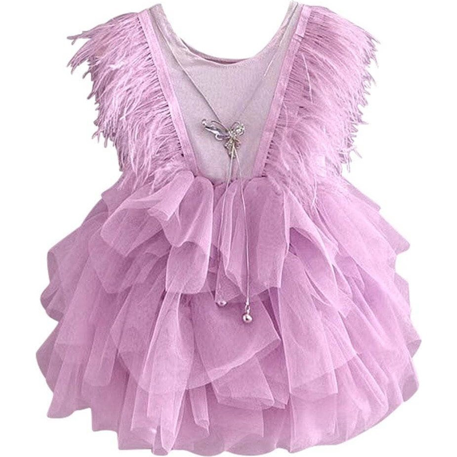 Gigi Dress, Purple - Lola + The Boys Dresses | Maisonette | Maisonette