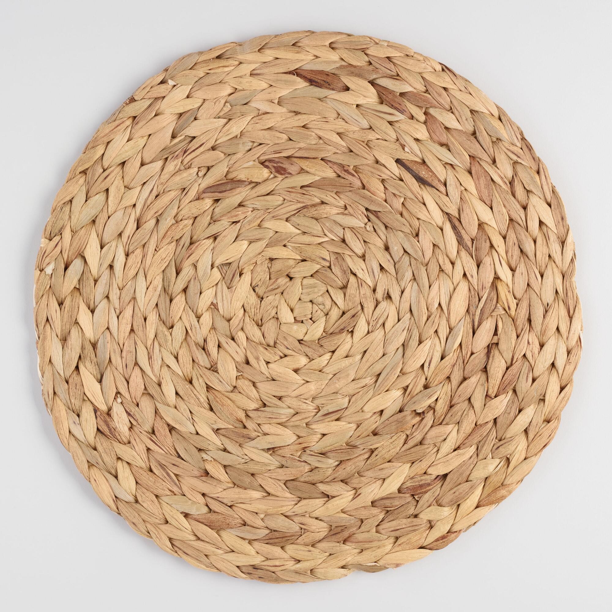 Natural Fiber Round Placemat Set of 4 by World Market | World Market