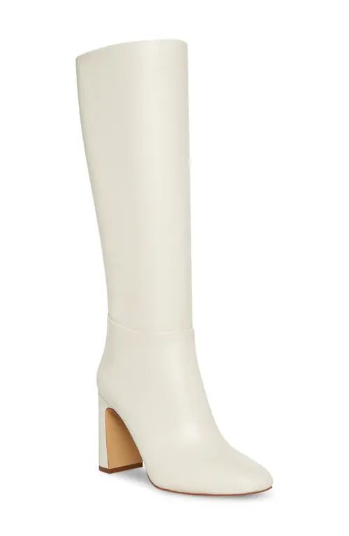 Steve Madden Annya Knee High Boot in Bone Leath at Nordstrom, Size 6.5 | Nordstrom